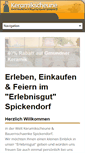 Mobile Screenshot of keramikscheune-spickendorf.de